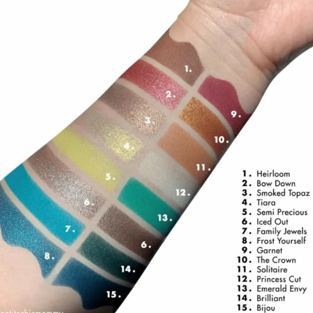 Milani Gilded Jewel Eyeshadow Palette